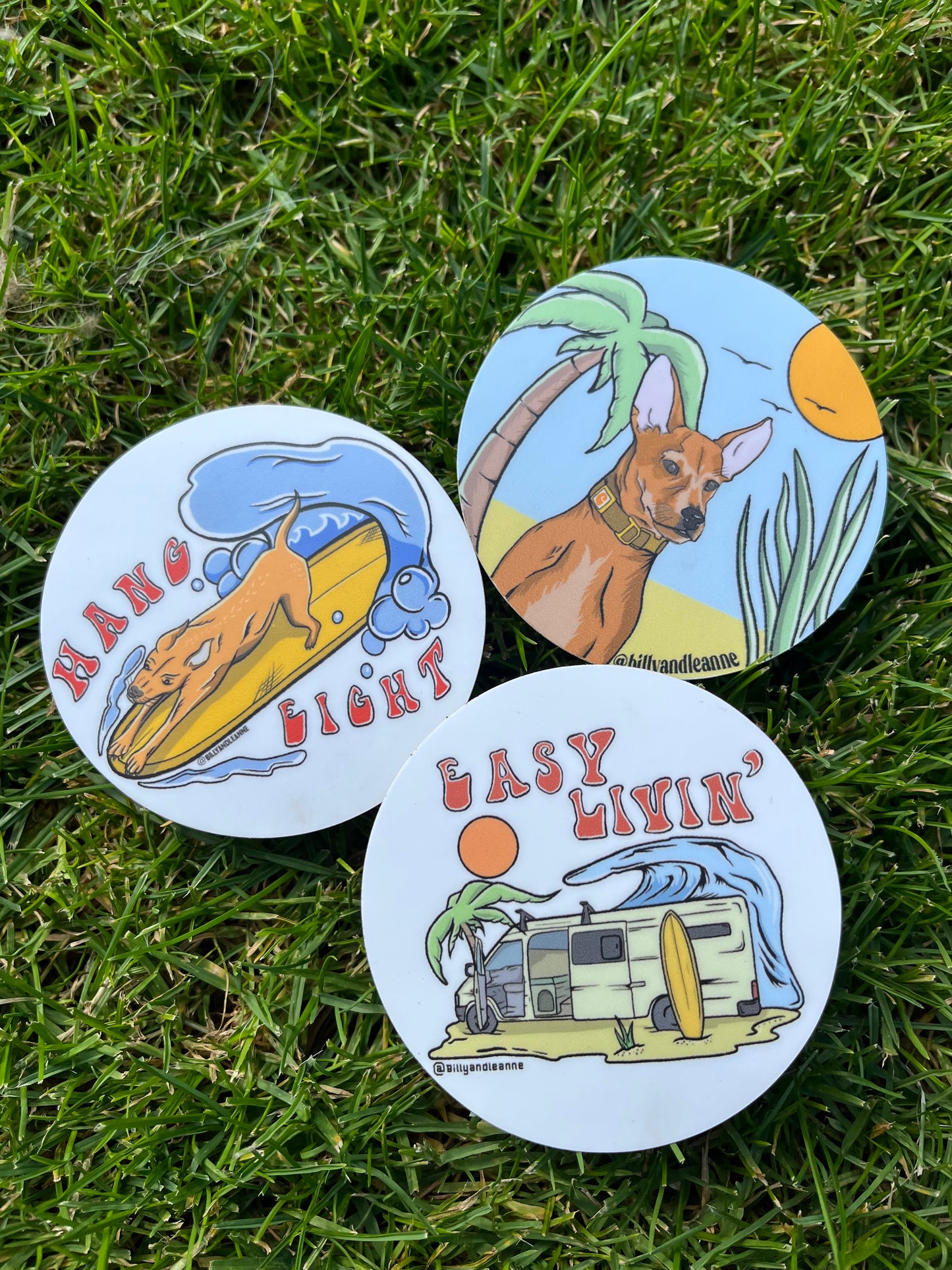 Easy Livin’ Cornwall Sticker Pack