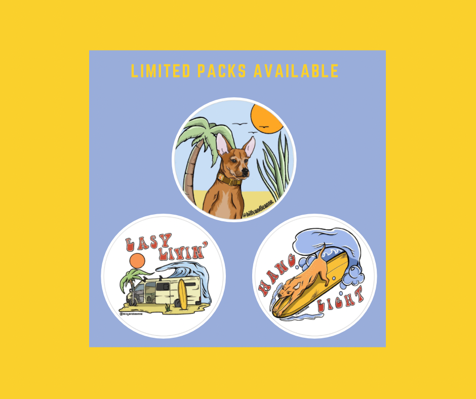 Easy Livin’ Cornwall Sticker Pack